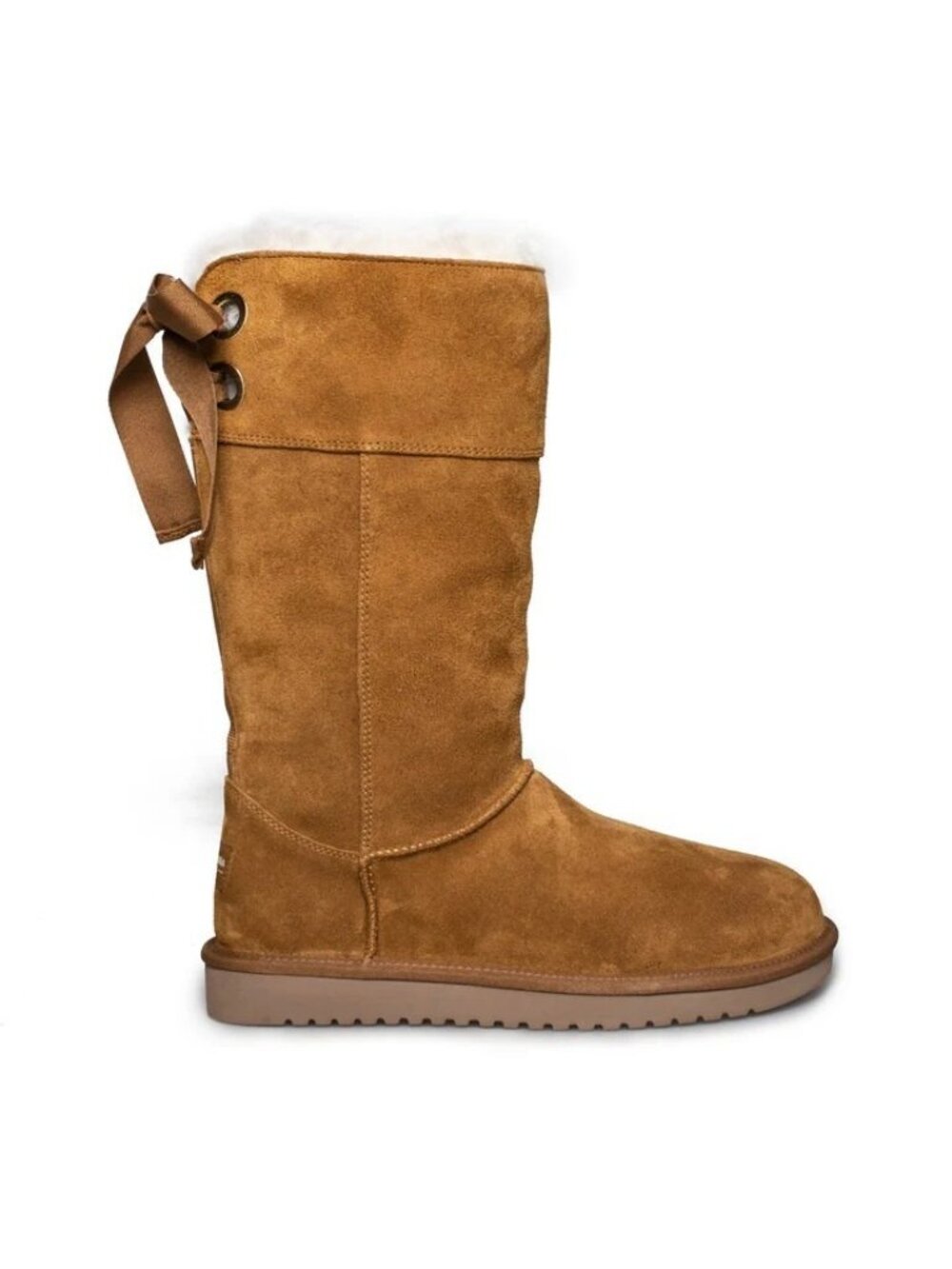 Koolaburra By UGG Andrah Tall Chestnut Boots Women's Size 9